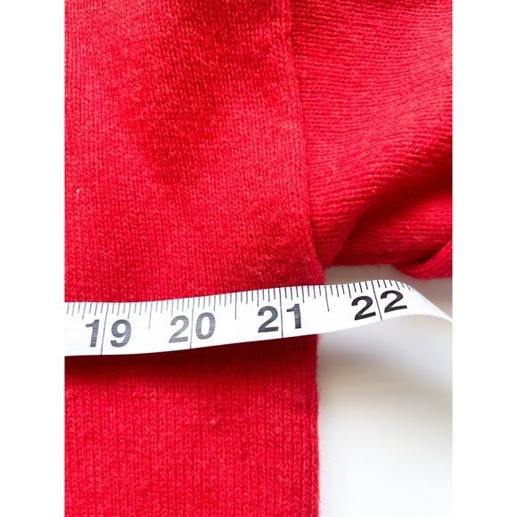 Women's Madewell Red Orange Button Down Cardigan Sweater Size XS - Picture 6 of 8